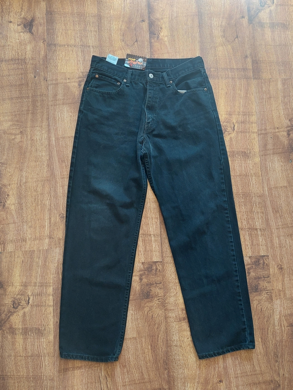 Levi's 505 Vintage Men's Black Straight-Leg Jeans 32 Tag Says 34